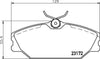 Mintex Brake Discs & Pads Set Vented Front (2 Discs And 4 Pads) MDK0160 thumbnail