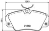 Mintex Brake Discs & Pads Set Vented Front (2 Discs And 4 Pads) MDK0176 thumbnail