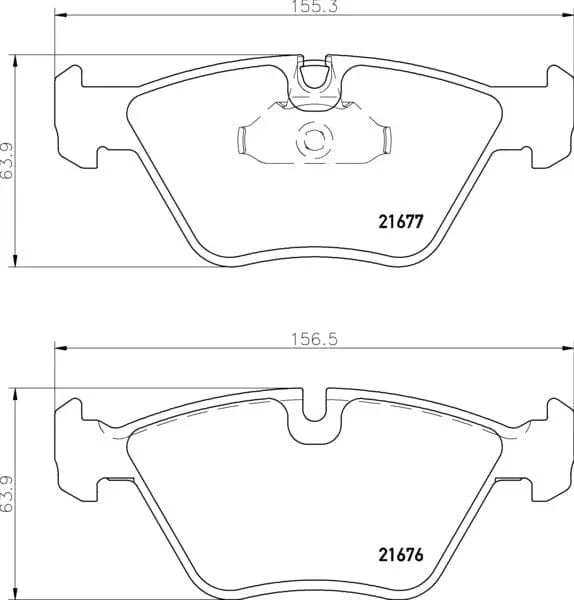 Mintex Brake Discs & Pads Set Vented Front (2 Discs And 4 Pads) MDK0204 - image 3