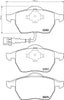 Mintex Brake Discs & Pads Set Vented Front (2 Discs And 4 Pads) MDK0214 thumbnail