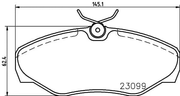 Mintex Brake Discs & Pads Set Vented Front (2 Discs And 4 Pads) MDK0215 - image 3