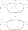 Mintex Brake Discs & Pads Set Vented Front (2 Discs And 4 Pads) MDK0217 - OEM Quality Replacement thumbnail