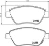 Mintex Brake Discs & Pads Set Vented Front (2 Discs And 4 Pads) MDK0225 thumbnail