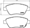 Mintex Brake Discs & Pads Set Vented Front (2 Discs And 4 Pads) MDK0225 thumbnail