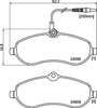 Mintex Brake Discs & Pads Set Vented Front (2 Discs And 4 Pads) MDK0236 thumbnail