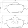 Mintex Brake Discs & Pads Set Vented Front Or Rear (2 Discs And 4 Pads) MDK0240 thumbnail