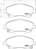 Mintex Brake Discs & Pads Set Vented Front (2 Discs And 4 Pads) MDK0248 thumbnail