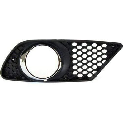 Fits Mercedes C-Class W204 Amg 2007-2011 Front Bumper Fog Grille Driver Side With Hole - tradevehicleparts.co.uk