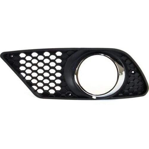 Fits Mercedes C-Class W204 Amg 2007-2011 Front Bumper Fog Grille Passenger Side With Hole - image 2