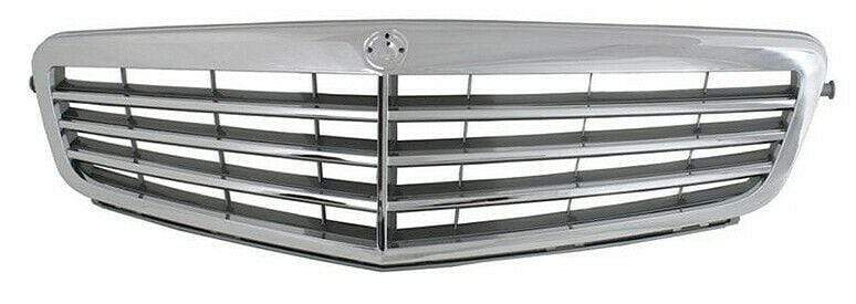 Mercedes C-Class W204 Elegance 2007-2011 Front Grille Centre All Chrome 