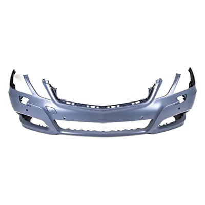Fits Mercedes E-Class W212 2009-2013 Front Bumper Primed Pdc & Washer Hole Avantgarde - tradevehicleparts.co.uk