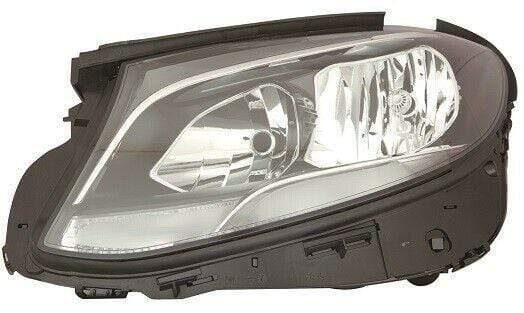 Fits Mercedes E-Class W213 2016- Headlight Headlamp With Motor Halogen Black Type Passenger Side - image 2
