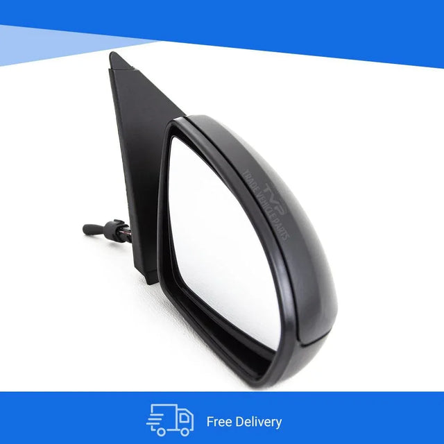 Fits Mercedes Smart Fortwo 2007-2012 Door Wing Mirror Manual Textured Driver Side - image 6