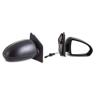 Fits Mercedes Smart Fortwo 2007-2012 Door Wing Mirror Manual Textured Driver Side - tradevehicleparts.co.uk