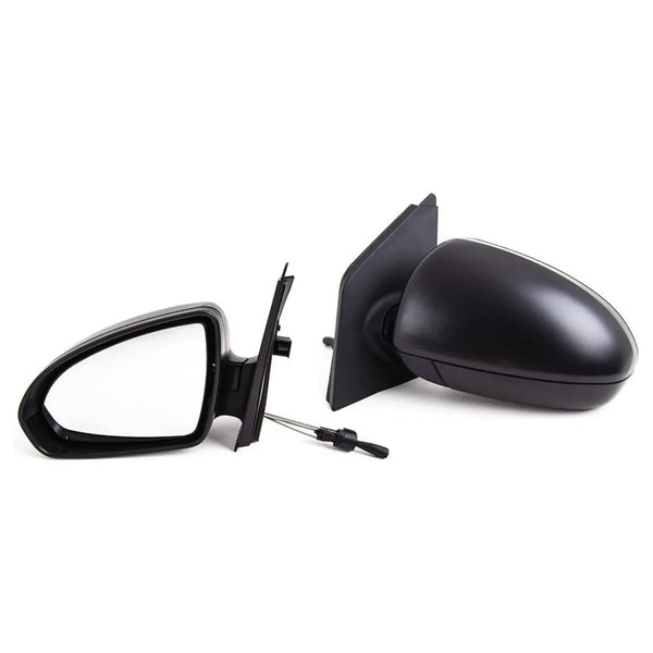 Fits Mercedes Smart Fortwo 2007-2012 Door Wing Mirror Manual Textured Passenger Side