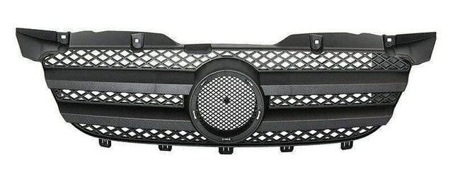 Fits Mercedes Sprinter 2006-2013 Front Main Centre Grille Mat-Black  - image 3