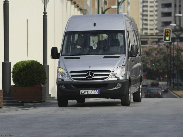 Fits Mercedes Sprinter Ncv3 2006-2013 Front Bumper Mat Black With Fog Lamp Hole - image 2