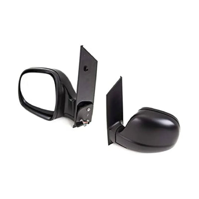 Fits Mercedes Vito (639) 2003-2010 Door Wing Mirror Heated Electric Black Passenger Side - tradevehicleparts.co.uk