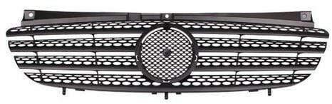 Fits Mercedes Vito W639 2003-2010 Front Grille Centre Main Black - image 2