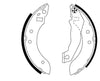 Mintex Brake Shoes Full Set Of 4 Rear With Handbrake Lever MFR171 thumbnail