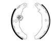 Mintex Brake Shoes Set Brake Shoes Full Set Of 4 Rear MFR173 thumbnail