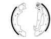 Mintex Brake Shoes Full Set Of 4 Rear With Handbrake Lever MFR177 thumbnail