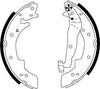 Mintex Brake Shoes Full Set Of 4 Rear With Handbrake Lever MFR177 thumbnail