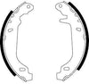 Mintex Brake Shoes Set Brake Shoes Full Set Of 4 Rear MFR270 thumbnail