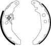 Mintex Brake Shoes Set Brake Shoes Full Set Of 4 Rear MFR272 thumbnail