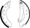 Mintex Brake Shoes Full Set Of 4 Rear With Handbrake Lever MFR285 thumbnail