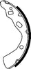 Mintex Brake Shoes Set Brake Shoes Full Set Of 4 Rear MFR287 thumbnail