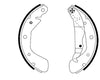 Mintex Brake Shoes Full Set Of 4 Rear With Handbrake Lever MFR333 thumbnail