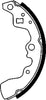 Mintex Brake Shoes Set Brake Shoes Full Set Of 4 Rear MFR342 thumbnail