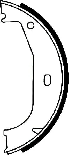 Mintex Parking Brake Shoes Set Of 4 Rear MFR428 - image 4