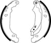 Mintex Brake Shoes Full Set Of 4 Rear With Handbrake Lever MFR430 thumbnail