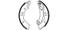 Mintex Brake Shoes Full Set Of 4 Rear With Handbrake Lever MFR439 thumbnail