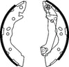 Mintex Brake Shoes Full Set Of 4 Rear With Handbrake Lever MFR439 thumbnail