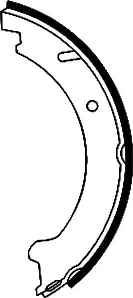 Mintex Parking Brake Shoes Set Of 4 Rear MFR475 - image 4