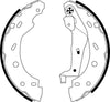Mintex Brake Shoes Full Set Of 4 Rear With Handbrake Lever MFR484 thumbnail