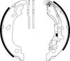 Mintex Brake Shoes Full Set Of 4 Rear With Handbrake Lever MFR487 thumbnail