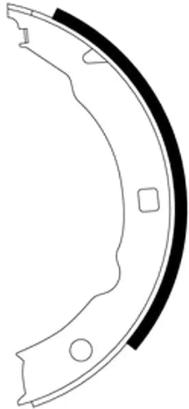 Mintex Parking Brake Shoes Set Of 4 Rear MFR493 - image 4