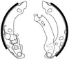 Mintex Brake Shoes Full Set Of 4 Rear With Handbrake Lever MFR545 thumbnail