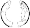 Mintex Brake Shoes Full Set Of 4 Rear With Handbrake Lever MFR559 thumbnail