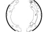 Mintex Brake Shoes Full Set Of 4 Rear With Handbrake Lever MFR563 thumbnail