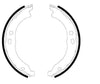 Mintex Parking Brake Shoes Set Of 4 Rear MFR578 thumbnail