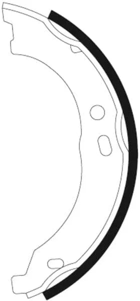 Mintex Parking Brake Shoes Set Of 4 Rear MFR578 - image 4