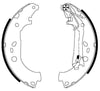 Mintex Brake Shoes Full Set Of 4 Rear With Handbrake Lever MFR579 thumbnail