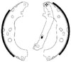 Mintex Brake Shoes Full Set Of 4 Rear With Handbrake Lever MFR592 thumbnail