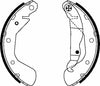 Mintex Brake Shoes Full Set Of 4 Rear With Handbrake Lever MFR595 thumbnail