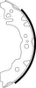 Mintex Brake Shoes Set Brake Shoes Full Set Of 4 Rear MFR607 thumbnail